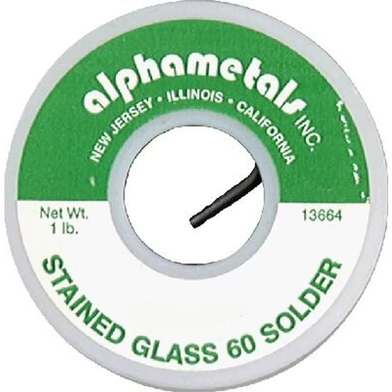 Alpha Metals 16 Oz Solid Wire Solder 0.125 In. D Tin/Lead 60/40 1 Pc 1 Alpha Metals 16 Oz Solid Wire Solder 0.125 In. D Tin/Lead 60/40 1 Pc