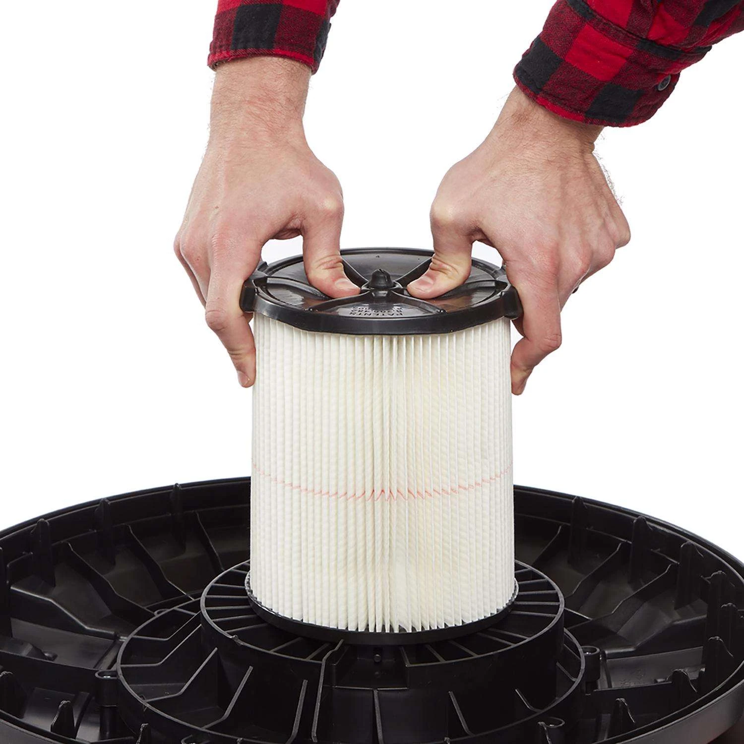 Craftsman 6.75 In. D General Purpose Wet/Dry Vac Cartridge Filter 5-20 Gal 1 Pc 3 Craftsman 6.75 In. D General Purpose Wet/Dry Vac Cartridge Filter 5-20 Gal 1 Pc - Image 3