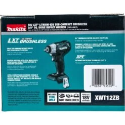 Makita 18V LXT 3/8 In. Cordless Brushless Impact Wrench Tool Only -Craftsman Shop 066e83ca 0bb9 4430 ac9f 6e3787069312