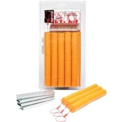 Bostitch 5/16 In. W X 1 In. L 18 Ga. Medium Crown Caps And Staples 1000 Pk