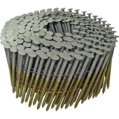 Grip-Rite 3-1/4 In. 11 Ga. Wire Coil Hot-Dip Galvanized Framing Nails 15 Deg 2500 Pk -Craftsman Shop 0a051e93 51d6 406c b155 17363311eafc