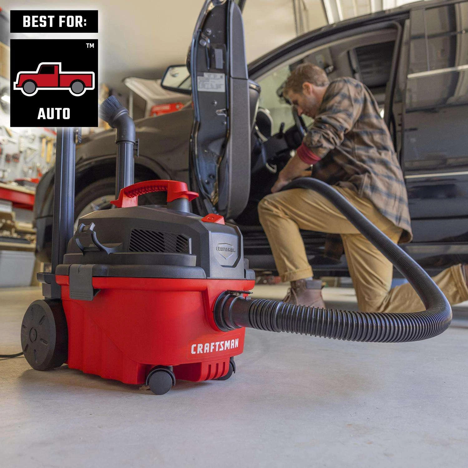 Craftsman 9 In. L X 5.5 In. W X 1-7/8 In. D LED Car Nozzle 1 Pc 5 Craftsman 9 In. L X 5.5 In. W X 1-7/8 In. D LED Car Nozzle 1 Pc - Image 5