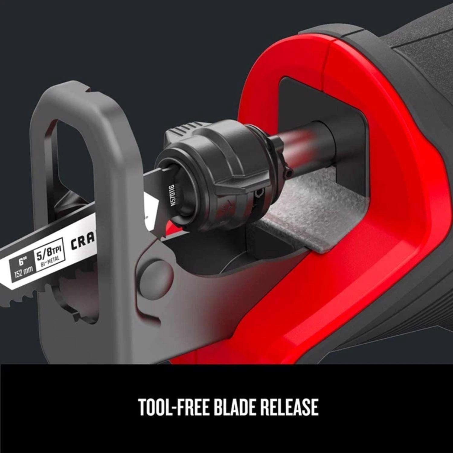 Craftsman V20 Cordless Brushed Reciprocating Saw Tool Only 2 Craftsman V20 Cordless Brushed Reciprocating Saw Tool Only - Image 2