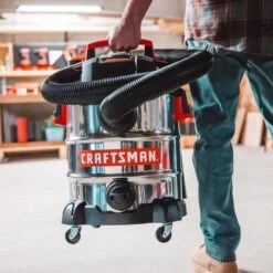 Craftsman 10 Gal Corded Wet/Dry Vacuum 120 V 6 HP -Craftsman Shop 1537c44a bfed 43f5 84c9 b59f78be79d3