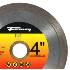 Forney 4 In. D X 5/8 In. Tile Cutting Diamond Continuous Rim Circular Saw Blade 1 Pc -Craftsman Shop 164d599e 228c 4b96 a0e2 90a9d20a3d46