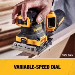 DeWalt 20V MAX XR Cordless 1/4 Sheet Variable Speed Sander Tool Only -Craftsman Shop 1898cde9 4235 4d3d b3c3 28aaba8e1c66