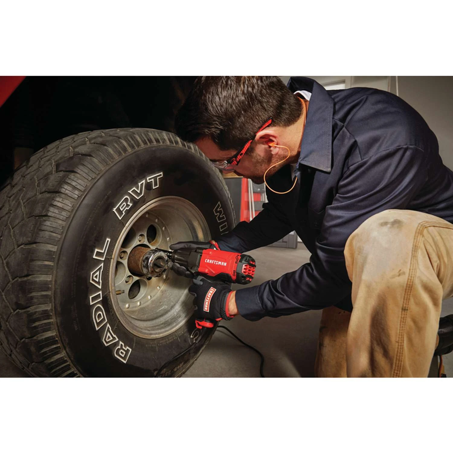 Craftsman 7.5 Amps 1/2 In. Corded Brushed Impact Wrench 5 Craftsman 7.5 Amps 1/2 In. Corded Brushed Impact Wrench - Image 5