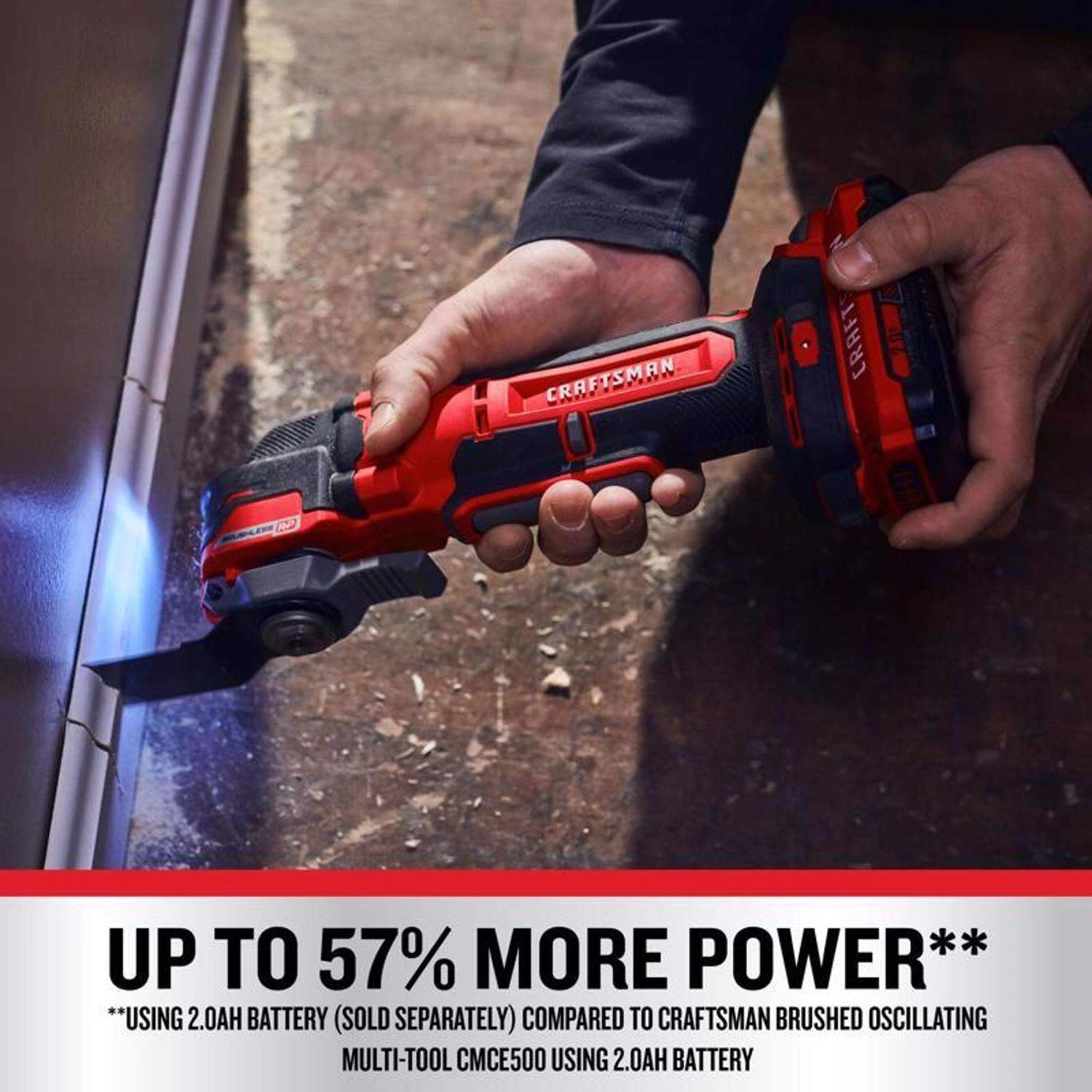 Craftsman V20 Brushless RP Cordless Oscillating Multi-Tool Tool Only 8 Craftsman V20 Brushless RP Cordless Oscillating Multi-Tool Tool Only - Image 8