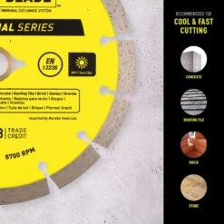 Trade A Blade 4-1/2 In. D X 5/8 And 7/8 In. Diamond Segmented Rim Blade 1 Each -Craftsman Shop 21ca8fa0 220f 4538 a5aa 3c79cadd5cab