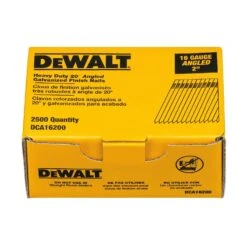 DeWalt 2 In. 16 Ga. Angled Strip Galvanized Finish Nails 20 Deg 2,500 Pk 5 DeWalt 2 In. 16 Ga. Angled Strip Galvanized Finish Nails 20 Deg 2,500 Pk -Craftsman Shop 2492087d 788b 4e20 b7f0 3da3aadd3a22