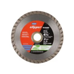 Norton Clipper 4-1/2 In. D X 5/8 And 7/8 In. Diamond Turbo Rim Blade 1 Pc -Craftsman Shop 24e4db66 be13 4005 a638 321ea382664e