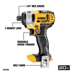 DeWalt 20V MAX Cordless Brushed 4 Tool Combo Kit -Craftsman Shop 26130c2b 28b1 4284 b2d7 19c12030c356