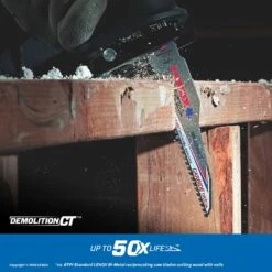 Lenox Demolition CT 12 In. Carbide Tipped Reciprocating Saw Blade 6 TPI 1 Pc -Craftsman Shop 2621134a ba1a 47f7 8925 e6ced72a887e