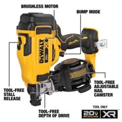 DeWalt 20V Max Cordless 15 Deg Roofing Nailer Tool Only 20 V -Craftsman Shop 29449dbd 0801 4a0c bd17 74185423087f