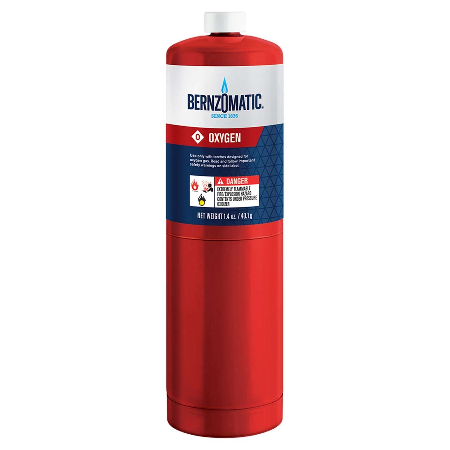 Bernzomatic 1.4 Oz Oxygen Cylinder 1 Pc 1 Bernzomatic 1.4 Oz Oxygen Cylinder 1 Pc