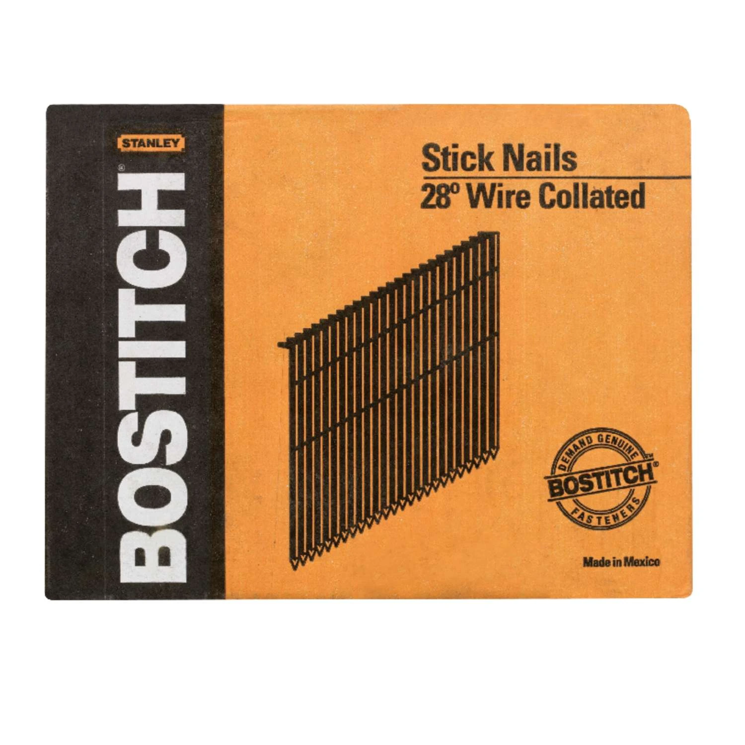 Bostitch 3 In. Angled Strip Coated Stick Nails 28 Deg 2000 Pk 1 Bostitch 3 In. Angled Strip Coated Stick Nails 28 Deg 2000 Pk