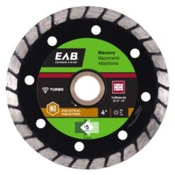 Exchange-A-Blade 4 In. D X 5/8 And 7/8 In. Diamond Turbo Diamond Saw Blade 1 Pk