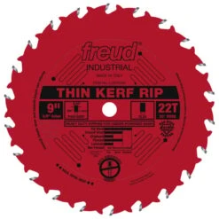 Freud 9 In. D X 5/8 In. Thin Kerf Rip TiCo Hi-Density Carbide Table Saw Blade 22 Teeth 1 Pk