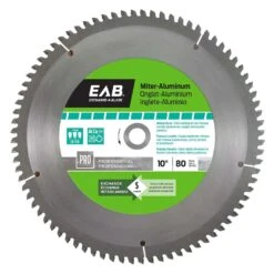 Exchange-A-Blade 10 In. D X 5/8 In. Carbide Saw Blade 80 Teeth 1 Pk