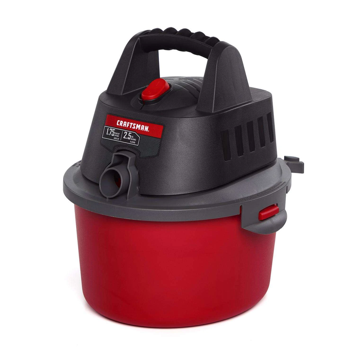 Craftsman 2.5 Gal Corded Wet/Dry Vacuum Tool Only 3 Amps 120 V 1.75 HP 2 Craftsman 2.5 Gal Corded Wet/Dry Vacuum Tool Only 3 Amps 120 V 1.75 HP - Image 2
