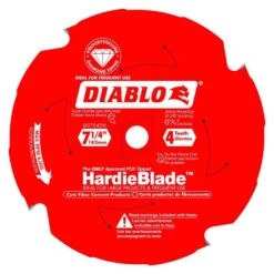 Diablo HardieBlade 7-1/4 In. D X 5/8 In. PCD Circular Saw Blade 4 Teeth 1 Pk