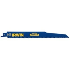 Irwin 9 In. Bi-Metal Reciprocating Saw Blade 6 TPI 5 Pk