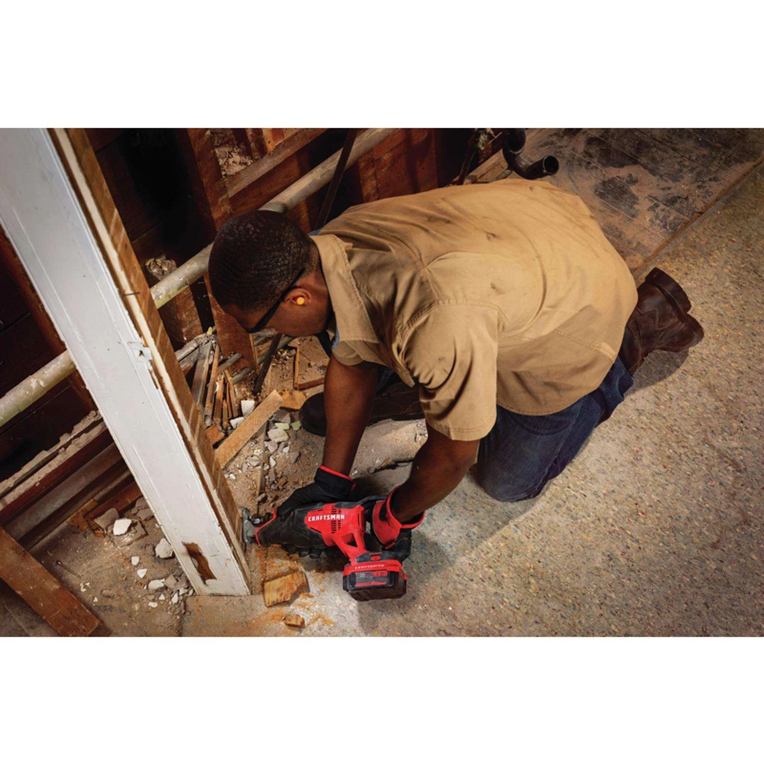 Craftsman V20 Cordless Brushed Reciprocating Saw Tool Only 10 Craftsman V20 Cordless Brushed Reciprocating Saw Tool Only - Image 10