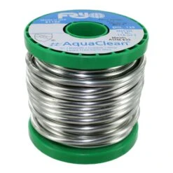 Alpha Fry AquaClean 16 Oz Lead-Free Solid Wire Solder 0.125 In. D Tin/Bismuth/Copper/Silver 1 Pc