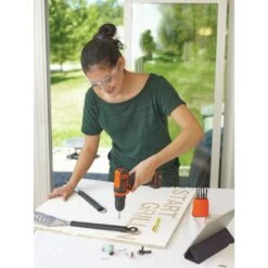 Black & Decker Black+Decker 12V MAX 3/8 In. Brushed Cordless Drill/Driver Kit (Battery & Charger) -Craftsman Shop 36f37b17 fbd8 4824 a1e9 eddfa7d60f30