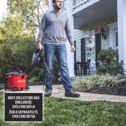Craftsman 16 Gal Corded Wet/Dry Vacuum With Blower 12 Amps 120 V 6.5 HP 14 Craftsman 16 Gal Corded Wet/Dry Vacuum With Blower 12 Amps 120 V 6.5 HP -Craftsman Shop 397d5dbb 2054 4d03 8066 73985c257bd4