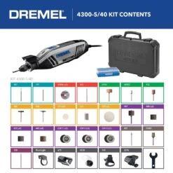 Dremel 4300 1.8 Amps Corded Rotary Tool Kit 8 Dremel 4300 1.8 Amps Corded Rotary Tool Kit -Craftsman Shop 3bcc3c54 e9ed 48a4 b3b3 a1e556ddb98a