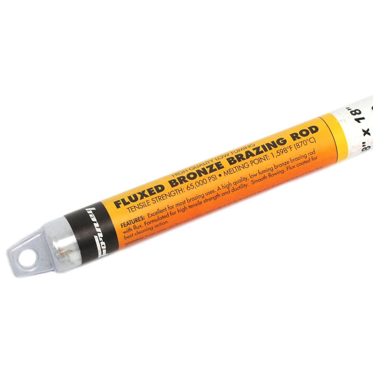 Forney 1/8 In. D X 18 In. L Bronze Brazing/Welding Rods 65000 Psi 1 Lb 10 Pc 2 Forney 1/8 In. D X 18 In. L Bronze Brazing/Welding Rods 65000 Psi 1 Lb 10 Pc - Image 2