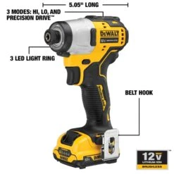 DeWalt 12V MAX XTREME Cordless Brushless 2 Tool Compact Drill And Impact Driver Kit -Craftsman Shop 3d56bc25 0a92 40c1 8895 0d39025e4d5c