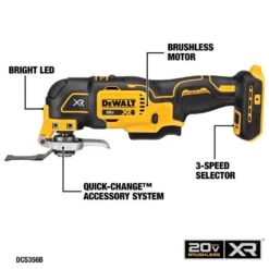 DeWalt 20V MAX Cordless Brushed 5 Tool Combo Kit -Craftsman Shop 3ed7ab14 e1f2 4b66 9c79 b0a2809eb0ce