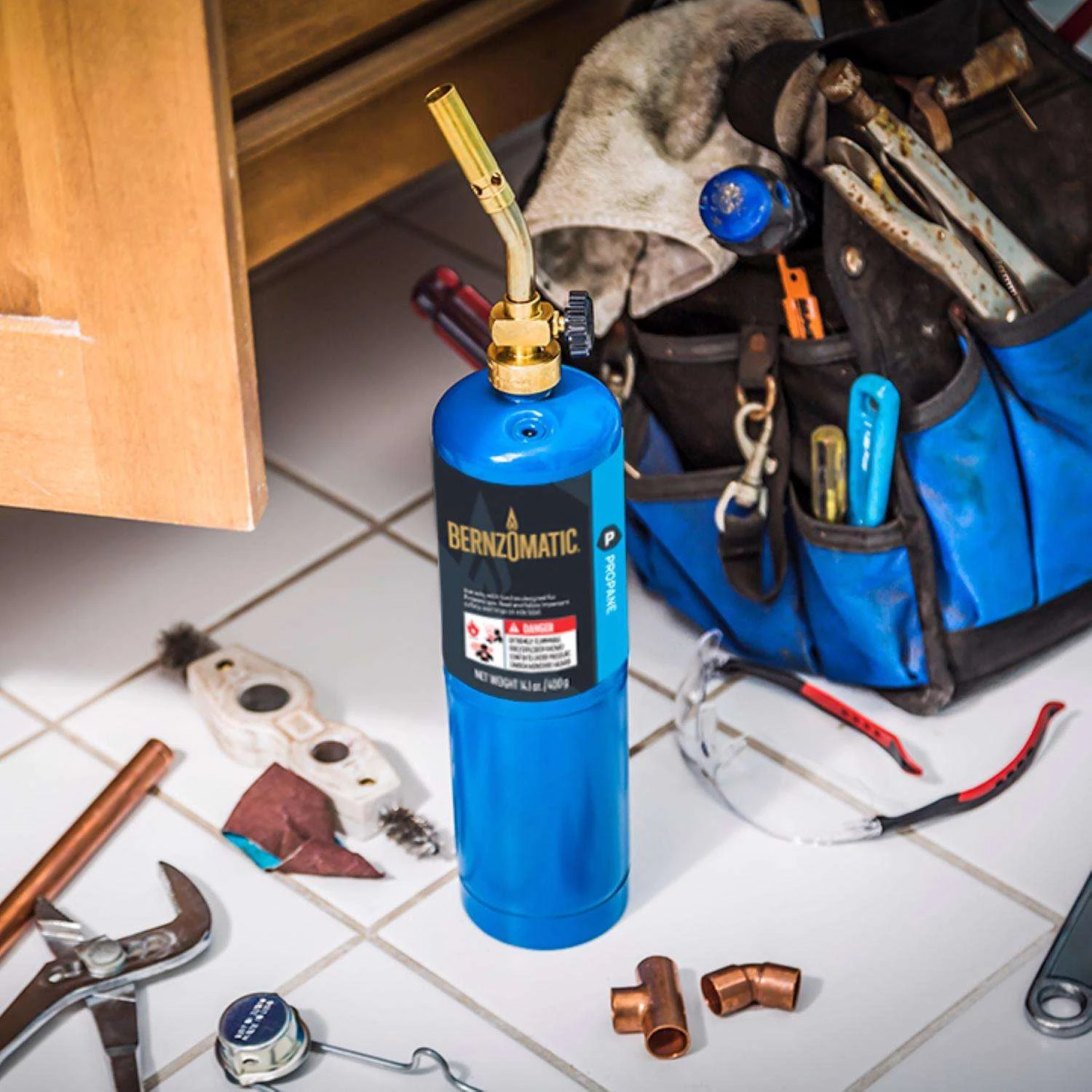 Bernzomatic 16 Oz Classic Torch Brass 1 Pc 7 Bernzomatic 16 Oz Classic Torch Brass 1 Pc - Image 7