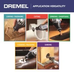 Dremel 4000 1.6 Amps Corded Rotary Tool Kit -Craftsman Shop 40633b6f d9e5 4ebd aa26 279e0f8704cb