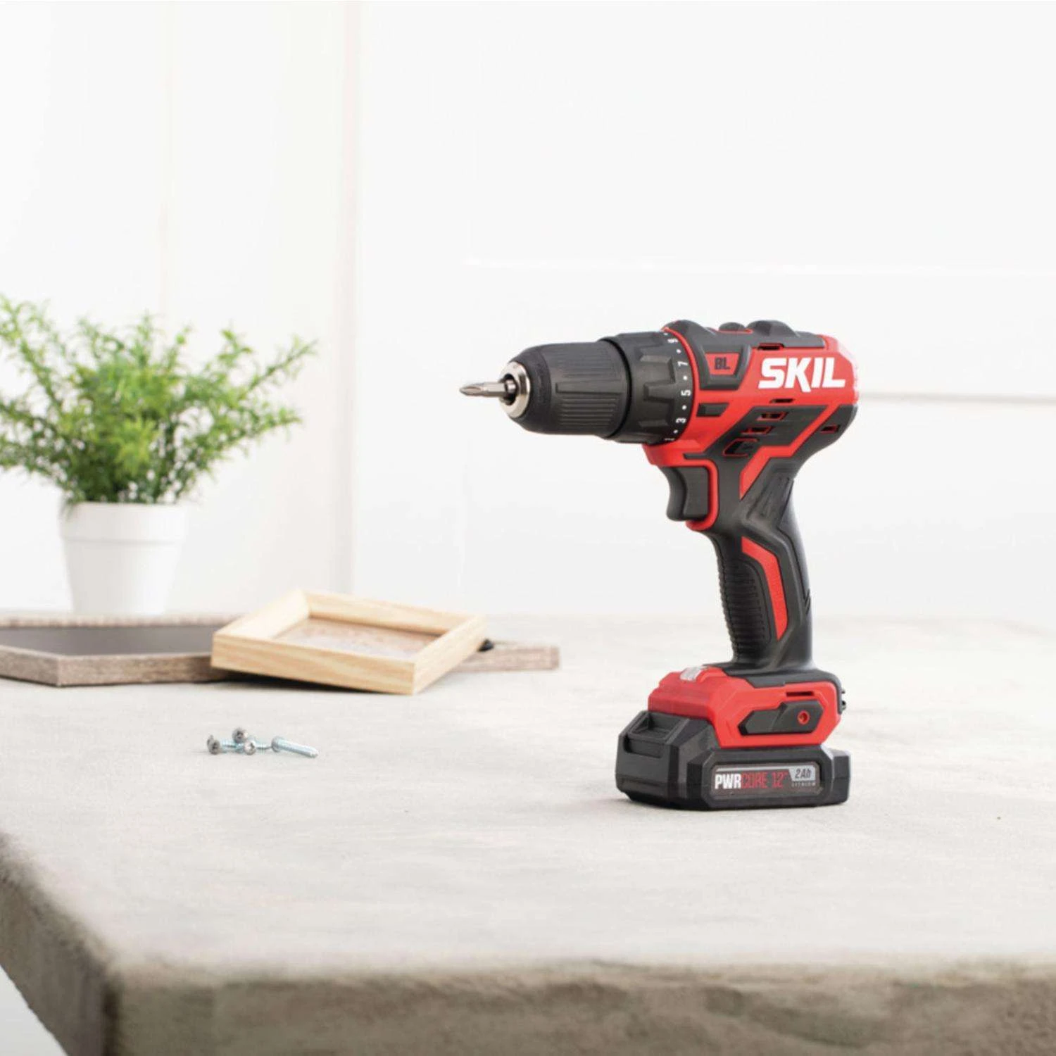SKIL 12V PWR CORE 12 1/2 In. Brushless Cordless Drill Kit (Battery & Charger) 2 SKIL 12V PWR CORE 12 1/2 In. Brushless Cordless Drill Kit (Battery & Charger) - Image 2