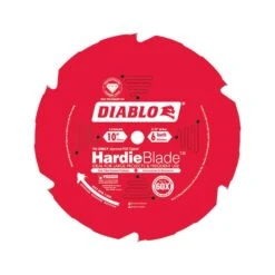 Diablo HardieBlade 10 In. D X 5/8 In. PCD Fiber Cement Blade 6 Teeth 1 Pk