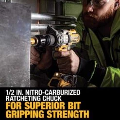 DeWalt 20V MAX XR 1/2 In. Brushless Cordless Drill/Driver Kit (Battery & Charger) -Craftsman Shop 44f5bbf0 f17b 4890 b236 169ec65d53e4