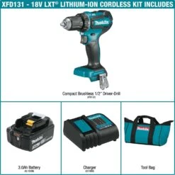 Makita 18V LXT 1/2 In. Brushless Cordless Drill/Driver Kit (Battery & Charger) -Craftsman Shop 45ac1b5a 0aea 407d 9dc7 1b06d1d6f121