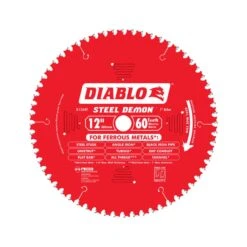 Diablo Steel Demon 12 In. D X 1 In. Cermet Metal Saw Blade 60 Teeth 1 Pk
