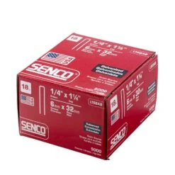 Senco 1/4 In. W X 1-1/4 In. L 18 Ga. Narrow Crown Finish Staples 5000 Pk -Craftsman Shop 47920da8 6611 4fb6 9a8d d56854f7d6d6