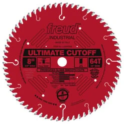 Freud 8 In. D X 5/8 In. Crosscutting TiCo Hi-Density Carbide Circular Saw Blade 64 Teeth 1 Pk