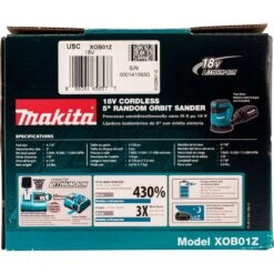 Makita 18V LXT Cordless 5 In. Random Orbit Sander Tool Only -Craftsman Shop 4e207e31 d646 40c3 a824 d96825c2b96c