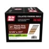 Grip-Rite 3-1/4 In. 10 Ga. Plastic Strip Hot-Dip Galvanized Framing Nails 21 Deg 4000 Pk -Craftsman Shop 4f44d70a 110f 4bf0 8bfe 1f1195afeb8b