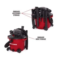 Craftsman 16 Gal Corded Wet/Dry Vacuum With Blower 12 Amps 120 V 6.5 HP 13 Craftsman 16 Gal Corded Wet/Dry Vacuum With Blower 12 Amps 120 V 6.5 HP -Craftsman Shop 5055ad3e f756 48c1 a83e 43d627f3a026