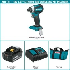 Makita 18V LXT 1/4 In. Cordless Brushless Impact Driver Kit (Battery & Charger) -Craftsman Shop 5203aeb8 6c4e 40bf 8770 f5321f164dad