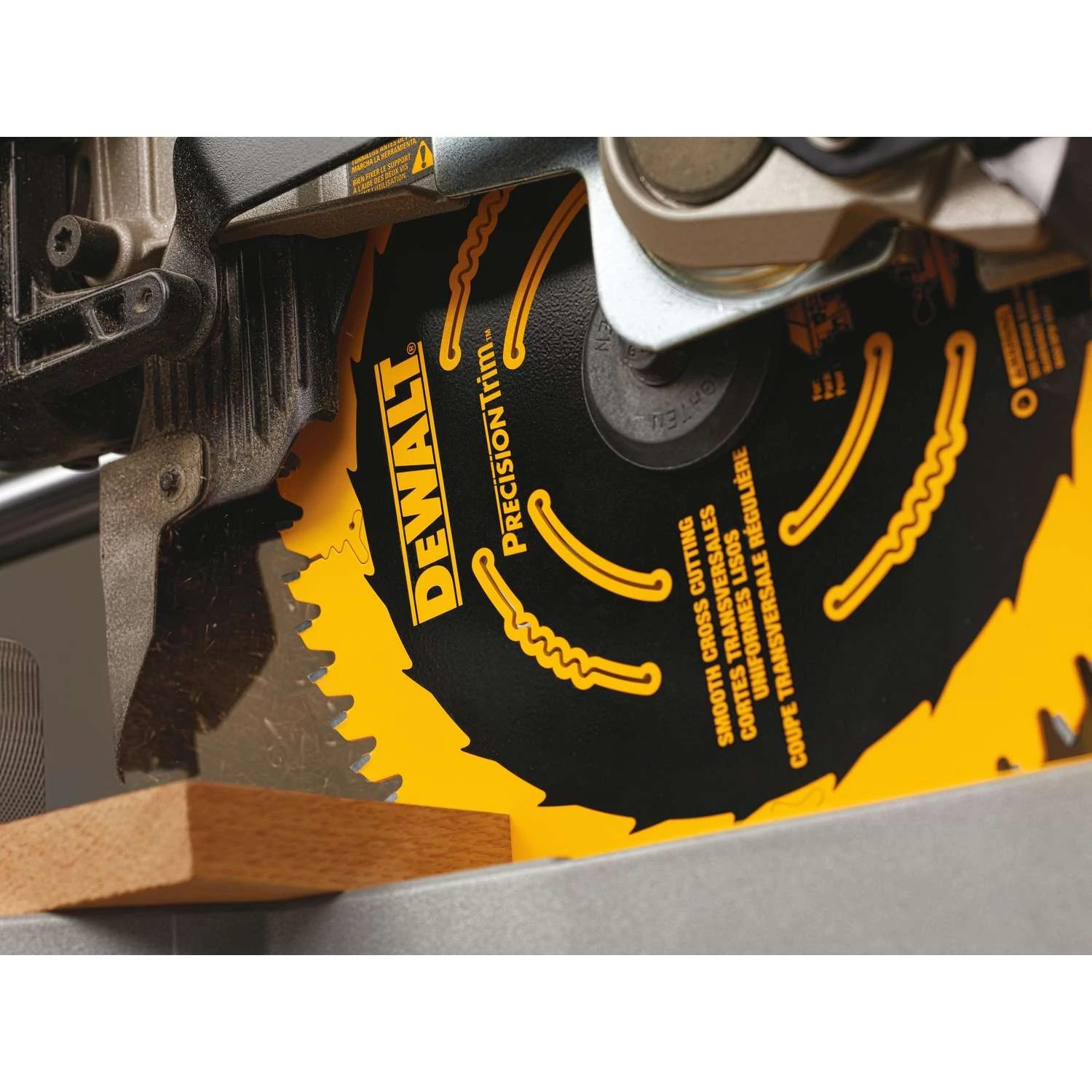 DeWalt Precision Trim 10 In. D X 5/8 In. Carbide Circular Saw Blade 60 Teeth 1 Pk 3 DeWalt Precision Trim 10 In. D X 5/8 In. Carbide Circular Saw Blade 60 Teeth 1 Pk - Image 3