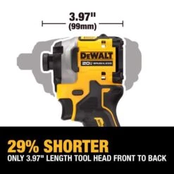 DeWalt 20V MAX Atomic 1/4 In. Cordless Brushless 3-Speed Impact Driver Kit (Battery & Charger) -Craftsman Shop 555d1d5d 7505 401a 8a0d f8bce0da5f61