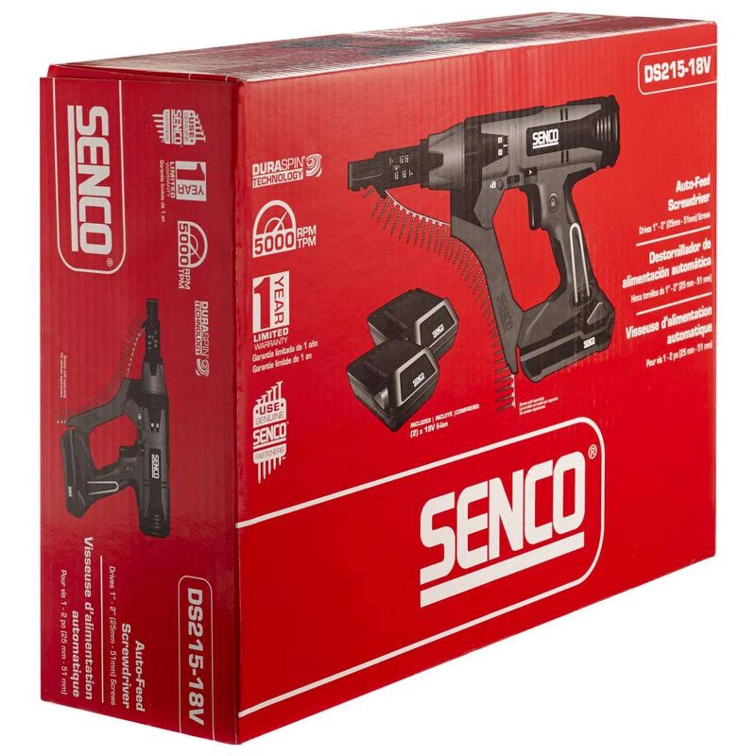 Senco 18V Cordless Auto-Feed Screwdriver Kit 3 Senco 18V Cordless Auto-Feed Screwdriver Kit - Image 3